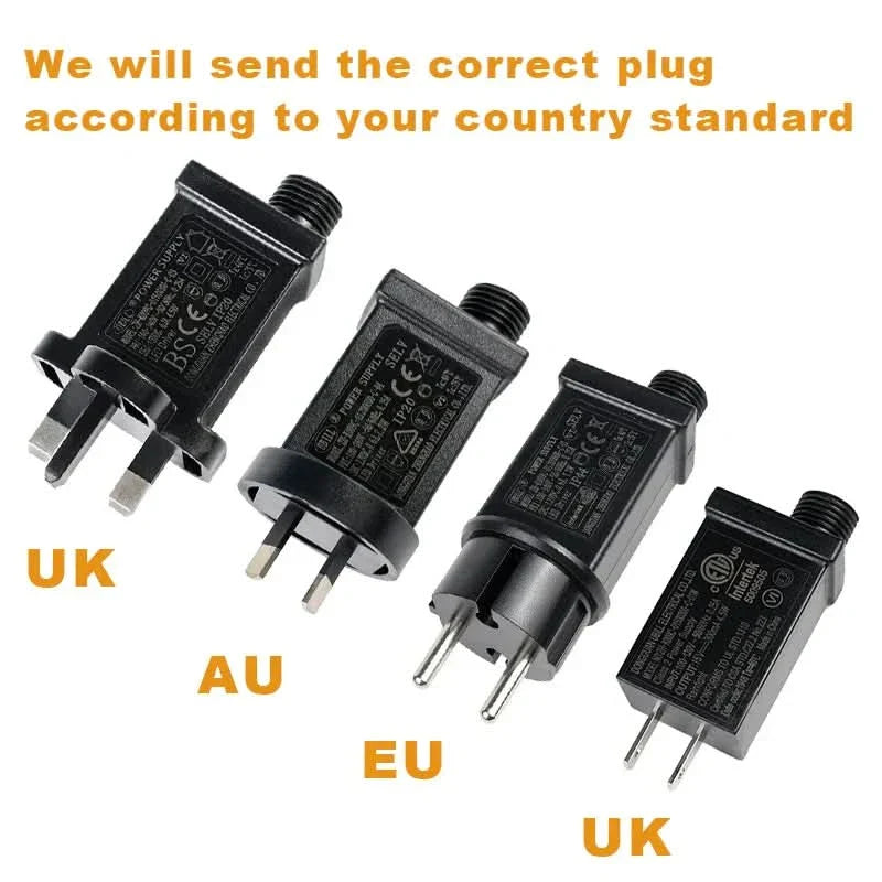 Luzes de Fadas Natalinas à Prova d'Água – Encanto e Magia