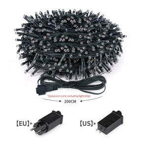 Luzes de Natal LED Impermeáveis - Encanto e Magia